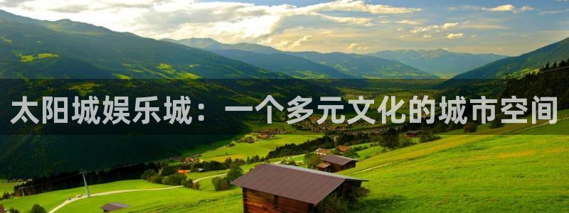 开丰娱乐体育娱乐注册链接：太阳城娱乐城：一个多元文化的城市空间